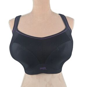 Panache Ultimate High Impact Underwire Sports bra Black 34H